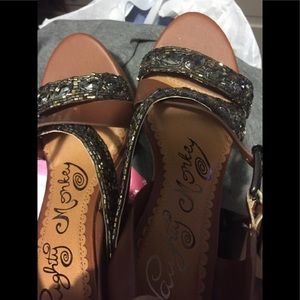 Naughty Monkey wedges from Buckle